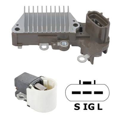 New 12 Volt Regulator Kit Fits Fiat Europe Ulysse 2000-02 1260001960 2706062190