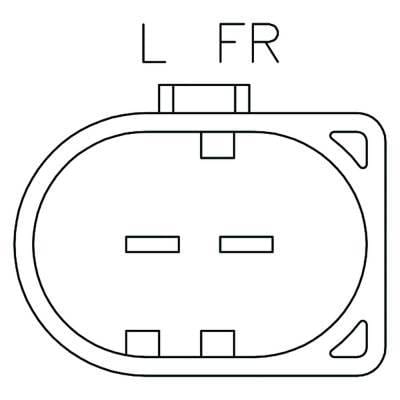 New 12V A-Circuit Regulator Compatible With Chrysler 2004 2005 2006 2008 By Part Number thumbnail 3