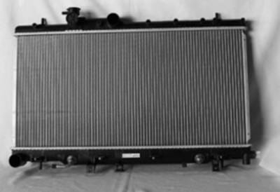 New Radiator Compatible With 2005-2006 Subaru Baja 2002-2005 Impreza 2.5L 2.0L H4 2458Cc 1994Cc thumbnail 2