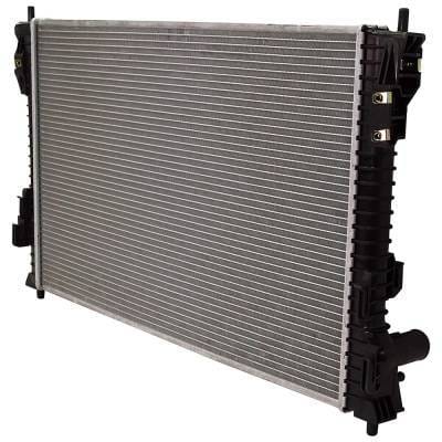 New Radiator Compatible With 2013-2015 Ford Police Interceptor Utility 3.7L V6 3726Cc Db5z 8005 thumbnail 3