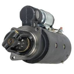 12V Starter Motor Compatible With 1963-1976 Farmall 806D 856D 1206D 1256D 1456D Diesel Tractor Ccw
