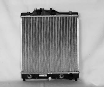 New Radiator Compatible With 1993-1995 Honda Civic 1996-1997 Del Sol 1.5L 1.6L L4 1493Cc 1588Cc thumbnail 3