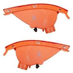 New Pair Of Front Turn Signal Lights Compatible With Nissan Maxima Se Sedan 4-Door 1995-1999 By Part