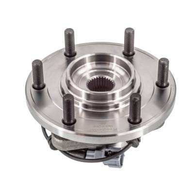 Front Hub Bearing Assembly Compatible With 2008-2012 Nissan Armada Titan 6-Lug Abs 40202-Zr00a thumbnail 3