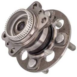 Rear Hub Bearing Assembly Compatible With 2012-2017 Kia Rio 4-Lug Without Abs 512483 Bolt-On Direct