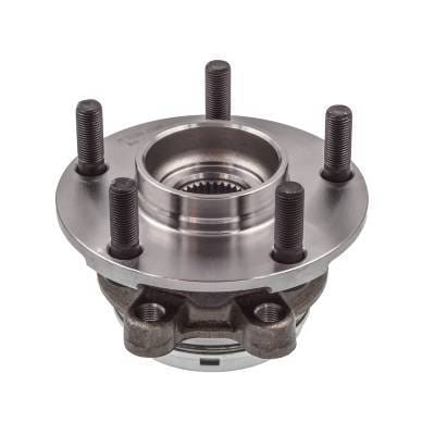 Front Hub Bearing Assembly Compatible With 2009-2012 Nissan Quest 5-Lug Abs 513306 Bolt-On Direct thumbnail 5