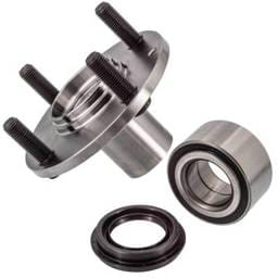 Front Hub Bearing Repair Kit Compatible With 1986-1989 Honda Accord 518505 Bolt-On Direct Fit Driver