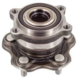 Front Hub Bearing Assembly Compatible With 2006-2007 Infiniti M35 5-Lug Abs 512375 Bolt-On Direct