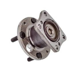 Rear Hub Bearing Assembly Compatible With 2011-2014 Mazda 2 4-Lug Abs D651-26-15Xe 512468 Bolt-On
