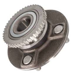 Rear Hub Bearing Assembly Compatible With 1998-2001 Nissan Altima 4-Lug Without Abs 512489 Bolt-On