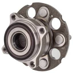 Front Hub Bearing Assembly Compatible With 2010-2015 Honda Crosstour Ex 4-Lug Abs 512392 Bolt-On