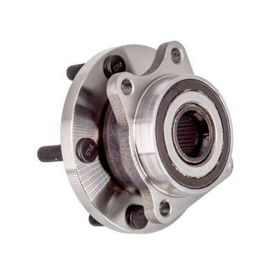 Front Hub Bearing Assembly Compatible With 2007-2021 Subaru Wrx Sti 5-Lug Abs 513358 Bolt-On Direct