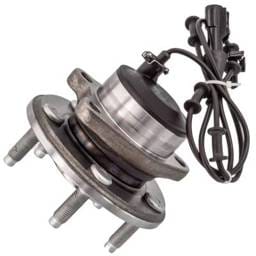 Rear Hub Bearing Assembly Compatible With 2003-2009 Jaguar Xj8 Xjr Super V8 5-Lug Abs 513169 Bolt-On