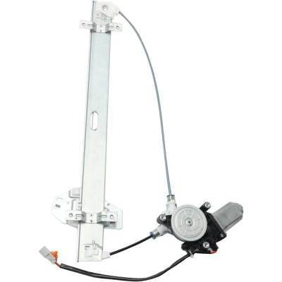 Left Front Window Regulator With Motor Compatible With Acura Mdx Base 6 Cyl 3.5L Mdx Touring 6 Cyl