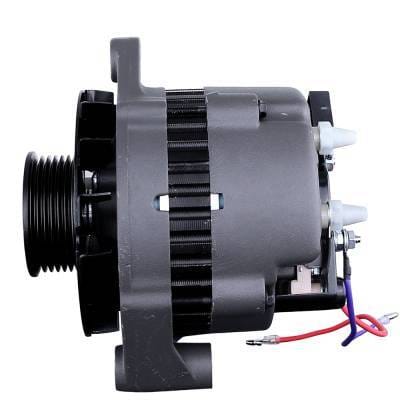 55 Amp Marine Alternator 6-Groove Serpentine Pulley Compatible With Mercruiser 3.0L 4.3L 5.0L 5.7L thumbnail 5