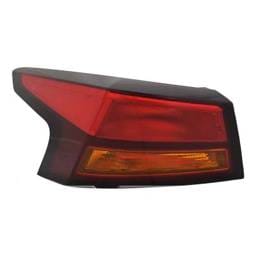 New Halogen Outer Left Tail Light Compatible With Nissan Altima Sl Sedan 4 Door 2.5L 2019 2020 2021