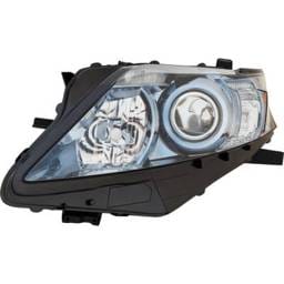 Headlight Compatible With 2010-2012 Lexus Rx450h Left Driver Side Halogen Repl100372q
