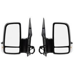 New Door Mirrors Pair Fits Mercedes Benz Sprinter 2500 10-14 Mb1320114 Mb1321114