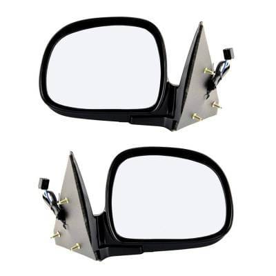 New Door Mirrors Pair Fits Chevrolet S10 Ls Ss Zr2 Base 1998 15151117 15151118