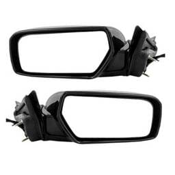 New Door Mirrors Pair Fits Cadillac Cts Luxury 2003 Gm1320357 25765008 25765009