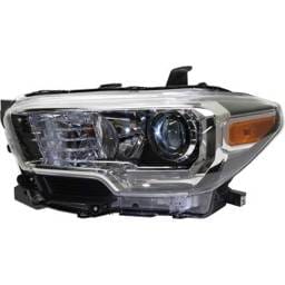 Headlight Compatible With 2016-2017 Toyota Tacoma 2.7L 3.5L I4 Left Driver Side Halogen Rept100332q