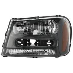 Headlight Compatible With 2002-2009 Chevrolet Trailblazer Trailblazer Ext Left Driver Side Replaces