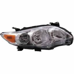 Headlight Compatible With 2011-2013 Toyota Corolla 1.8L I4 Right Passenger Side Halogen Rept100373