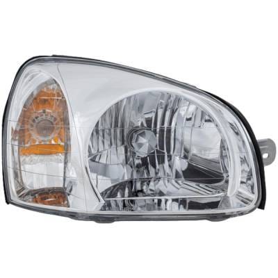 Headlight Compatible With 2001-2003 Hyundai Santa Fe 2.4L 2.7L I4 Right Passenger Side Halogen thumbnail 3
