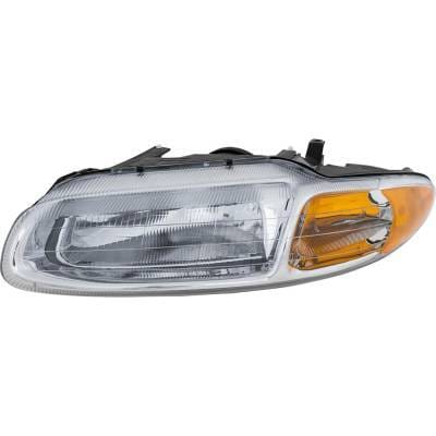 Headlight Compatible With 1996-2000 Chrysler Sebring Left Driver Side Replaces 5263987Ab 20-5844-01