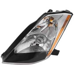 Headlight Compatible With 2003-2005 Nissan 350Z 3.5L V6 Vq35de/Vq35hr Left Driver Side Halogen