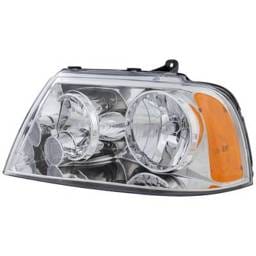 Headlight Compatible With 2003-2006 Lincoln Navigator Left Driver Side Halogen Repl100116