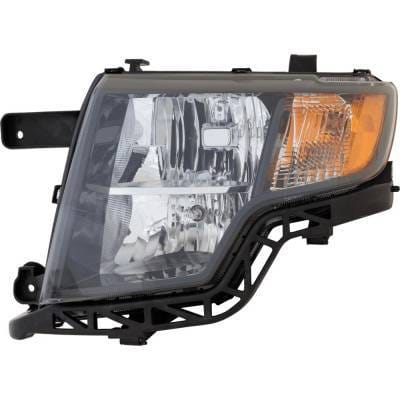 Headlight Compatible With 2009-2010 Ford Edge 3.5L 2.0L V6 Duratec Left Driver Side Halogen