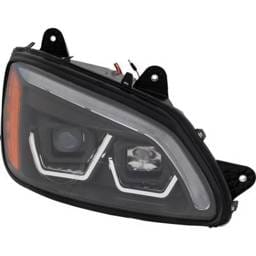 Headlight Compatible With 2008-2016 Kenworth T660 Right Passenger Side Halogen Rk10010075-Hda