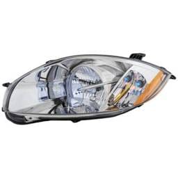 Headlight Compatible With 2006-2007 Mitsubishi Eclipse 2.4L 3.8L I4 Left Driver Side 263Hp Replaces