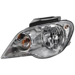 Headlight Compatible With 2007-2008 Chrysler Pacifica 3.5L 4.0L V6 Egf Egq Left Driver Side Halogen