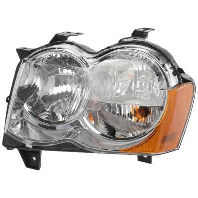 Headlight Compatible With 2008-2010 Jeep Grand Cherokee 3.7L 4.7L V6 Powertech Left Driver Side