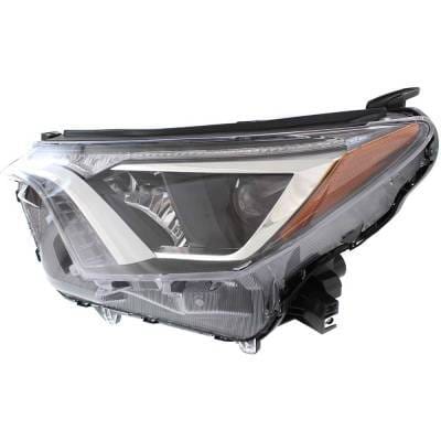 Headlight Compatible With 2016-2018 Toyota Rav4 2.5L I4 Left Driver Side Halogen Rt10010004q 176Hp thumbnail 5