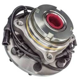 Front Hub Bearing Assembly Compatible With 1999-2004 Ford F-350 Super Duty F-450 F-550 4-Lug Abs
