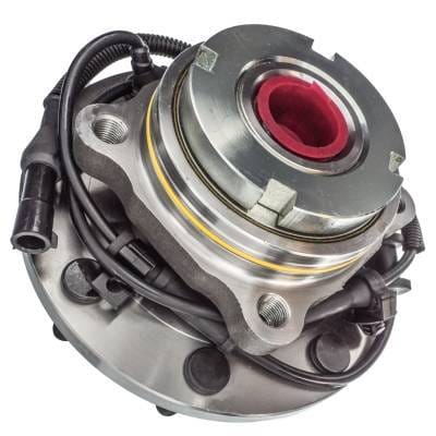 Front Hub Bearing Assembly Compatible With 1999-2004 Ford F-350 Super Duty F-450 F-550 4-Lug Abs