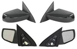 New Door Mirror Pair Compatible With Nissan 07-11 Altima Sedan Power W/O Heat Ns51er Ni1320163