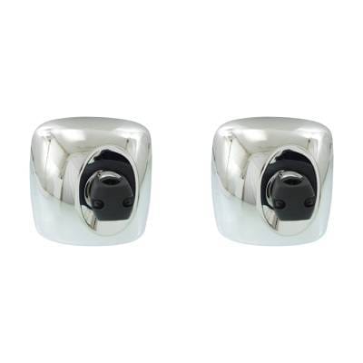 New Chrome Door Mirror Pair Fits Freightliner Heavy Duty Truck M2 100 2004-2016 thumbnail 3