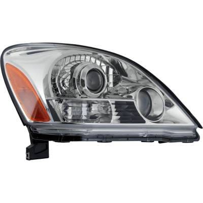 Headlight Compatible With 2003-2009 Lexus Gx470 Right Passenger Side Halogen Repl100369q