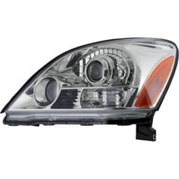 Headlight Compatible With 2003-2009 Lexus Gx470 Left Driver Side Halogen Repl100370q