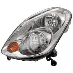 Headlight Compatible With 2003-2004 Infiniti G35 3.5L V6 Vq35de/Vq35hr Left Driver Side Halogen
