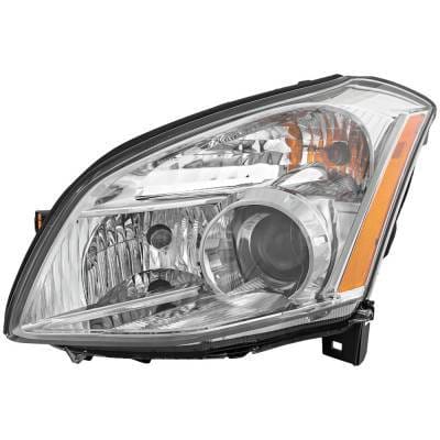 Headlight Compatible With 2007-2008 Nissan Maxima 3.5L V6 Vq35de Left Driver Side Xenon Repn100188