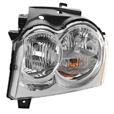 Headlight Compatible With 2005-2007 Jeep Grand Cherokee 3.7L 4.7L V6 Powertech Left Driver Side thumbnail 3
