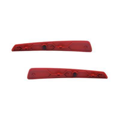 New Set Of 2 Reflector Lights Compatible With Acura Tl Sedan 2011 33505-Tk4-A01 33555Tk4a01 thumbnail 5