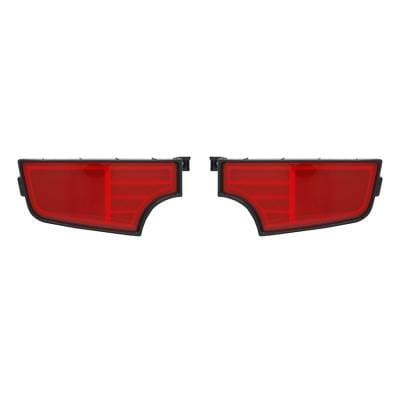 New Pair Of Reflector Lights Compatible With Kia Soul Sport 2010-2011 Ki2892100 92451 92450 2K000