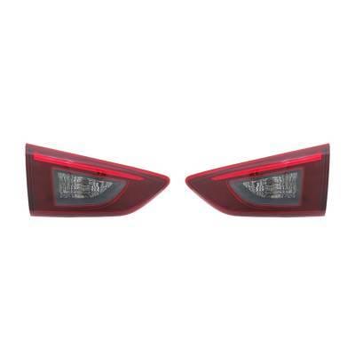 New Inner Tail Light Pair Compatible With Mazda Cx-3 Gx Gs 2.0L 2016 Db2r-51-3F0 Db2r513g0 Db2r513f0