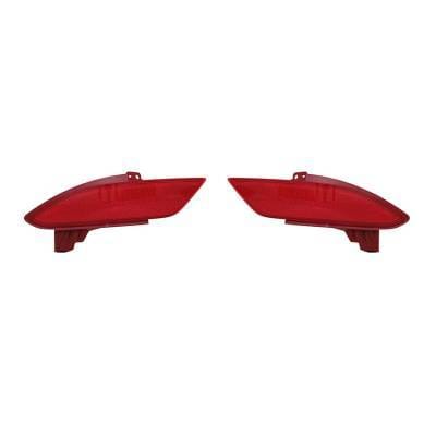 New Pair Of Reflector Lights Compatible With Honda Hr-V 1.8L 2016 Ho1184109 33505-T7s-A01